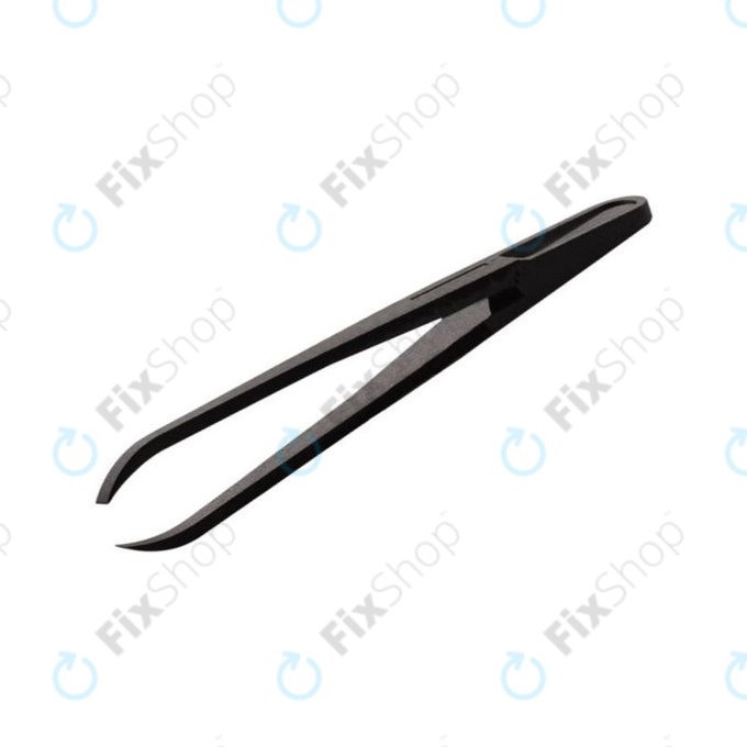 Plastična antistatička pinceta s tankim zakrivljenim vrhom