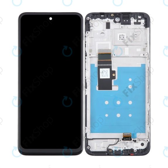 Motorola Moto G23 XT2333 - LCD zaslon + zaslon osjetljiv na dodir + okvir (Matte Charcoal) TFT