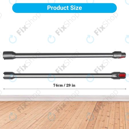 Dyson V12 - Usisna cijev (Srebro)