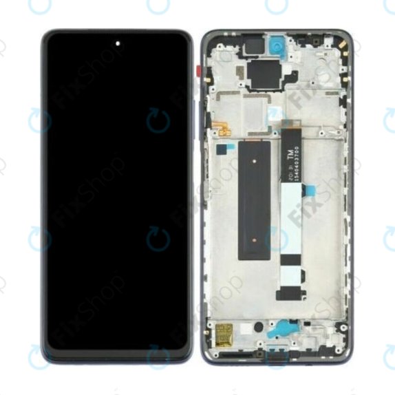 Xiaomi Redmi Note 9 Pro 5G M2007J17C - LCD zaslon + zaslon osjetljiv na dodir + okvir (Black) TFT