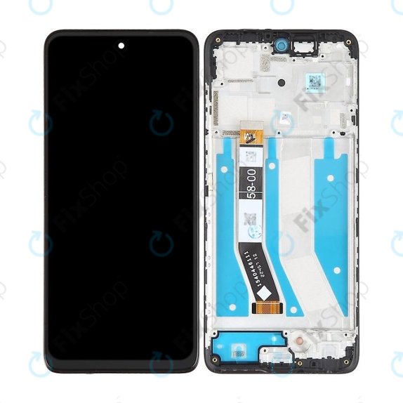Motorola Moto G73 - LCD zaslon + zaslon osjetljiv na dodir + okvir (Black) TFT