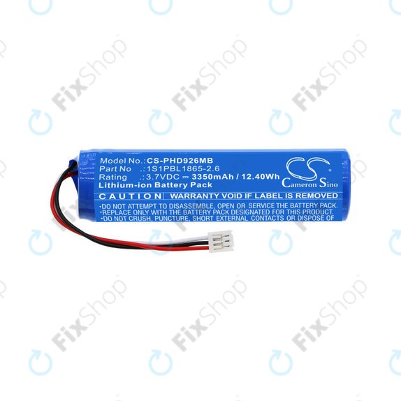 Baterija za Philips Avent SCD923P, SCD923/26, Avent SCD923, 3350mAh, Li-ion, 3.7V, 1S1PBL1865-2.6, HQ