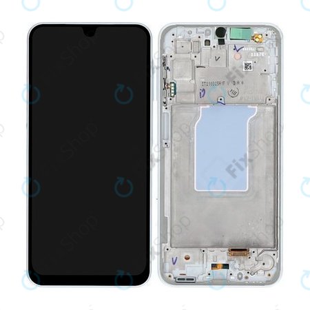Samsung Galaxy A26 A266E - LCD zaslon + zaslon osjetljiv na dodir + okvir (White) - GH82-37049B Genuine Service Pack