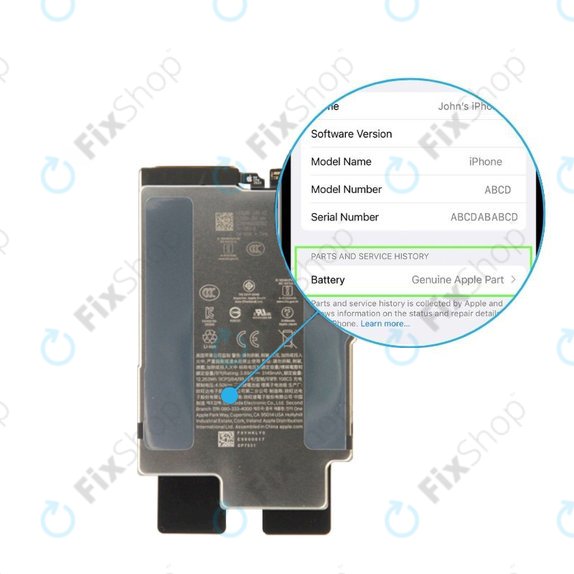 Baterije za iPhone 17 Air | 3149mAh | 661-55235 | Genuine Apple