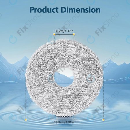 Xiaomi Dreame X40 Ultra, L40 Ultra, L10s Ultra, Pro Gen2, Mova E30 Ultra - Krpa za brisanje