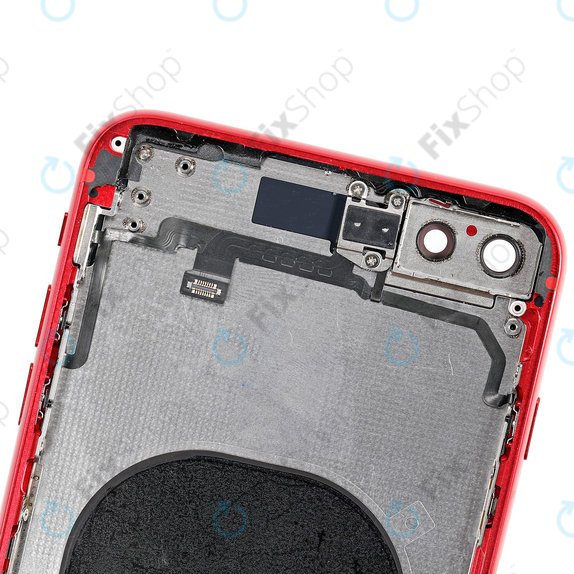 Apple iPhone 8 Plus - Stražnje Maska s malim dijelovima (crveno)