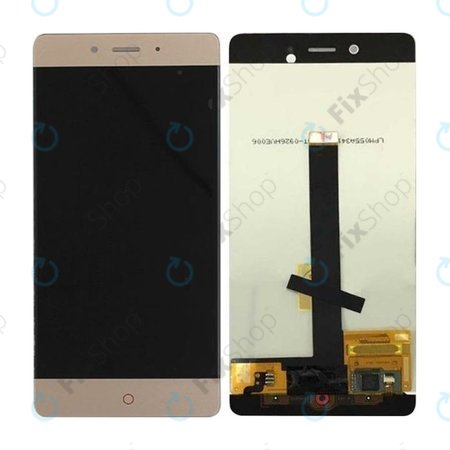 Nubia Z11 - LCD zaslon + zaslon osjetljiv na dodir (Gold) TFT