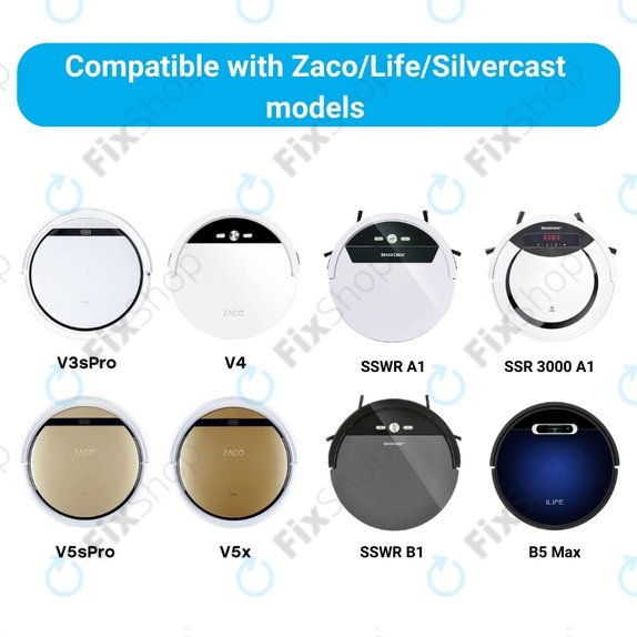 Zaco V3, V40, V5s Pro, V5x, Silvercrest SSWR A1, SSWR B1, SSR 3000 A1 - Baterija 18650B4-4S1P-AGX-2 Li-Ion 14.4V 2600mAh HQ