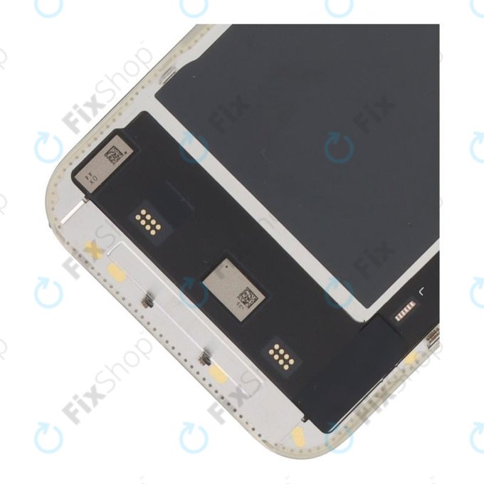 Zaslon Soft OLED za iPhone 15 Pro - Dodirno staklo + Okvir, DIAGNOSTIC