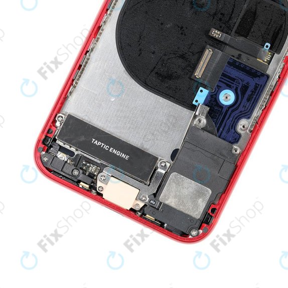Apple iPhone 8 - Stražnje Maska s malim dijelovima (crveno)