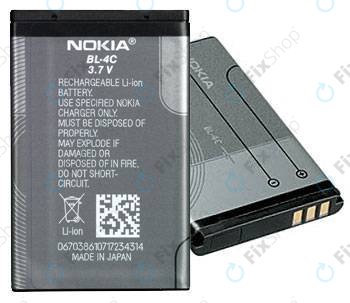 Nokia 107, 108, C2-05, X2, 1000, 2000, 3000, 5000, 6000, 7000-series - Baterija BL-4C 890mAh - 0670386