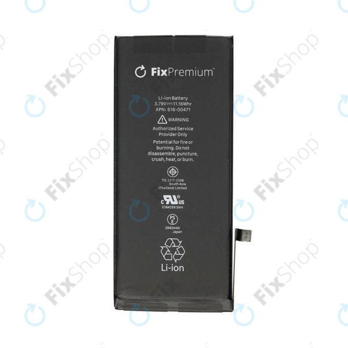 Apple iPhone XR - Baterija 2942mAh FixPremium