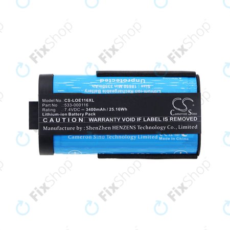 Baterija za Logitech UE Megaboom, 3400mAh, Li-Ion, 7.4V, 533-000116, HQ