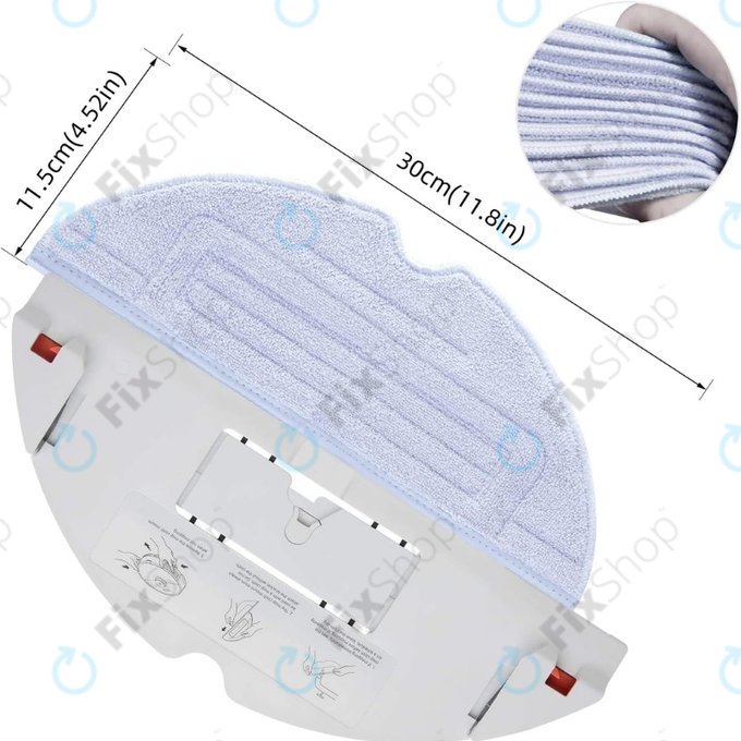 Xiaomi Roborock S7, S7+, S7 MaxV, S7 MaxV Ultra, S8, S8+, T7S Plus - Krpa za brisanje (mikrovlakna)