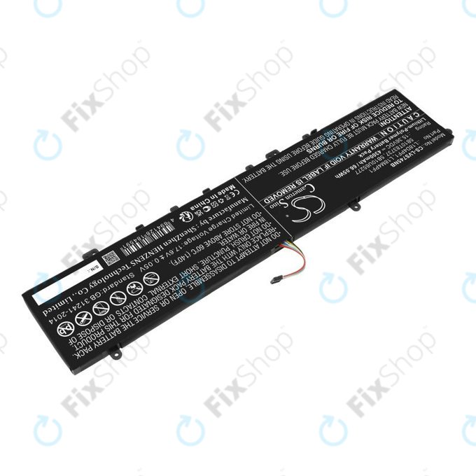 Baterija za Lenovo Yoga, 4300mAh, Li-Pol, 15.36V, L18D4PF1, HQ