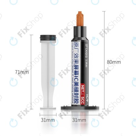 iFixes IC Underfill Glue - ljepilo za IC čipove na matičnoj ploči, 5ml