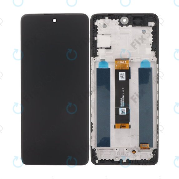 TCL 50 Pro NxtPaper - LCD zaslon + zaslon osjetljiv na dodir + okvir (Matte Black) TFT