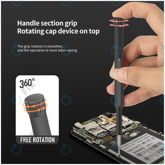 Kingsdun - Set preciznih odvijača za popravak telefona i računala 44u1