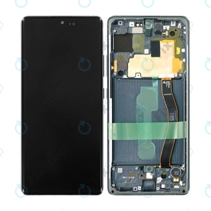 Samsung Galaxy S10 Lite G770F - LCD zaslon + zaslon osjetljiv na dodir + okvir (Prism Black) OLED