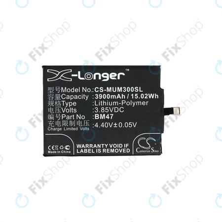 Xiaomi Redmi 3, 3S, 3 Pro, 4X - Baterija BM47 3900mAh HQ