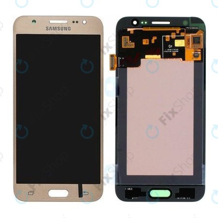 Samsung Galaxy J5 J500F - LCD zaslon + zaslon osjetljiv na dodir (zlatni) - GH97-17667C Originalni servisni paket