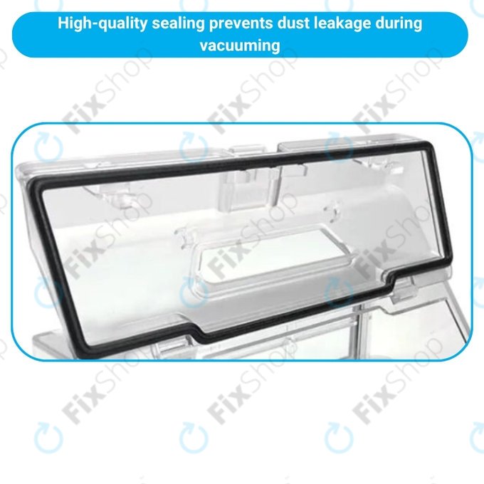 Xiaomi Mi Robot Vacuum Mop Pro (P), Viomi V2 Pro, V3, SE - Kanta za prašinu (prozirna)