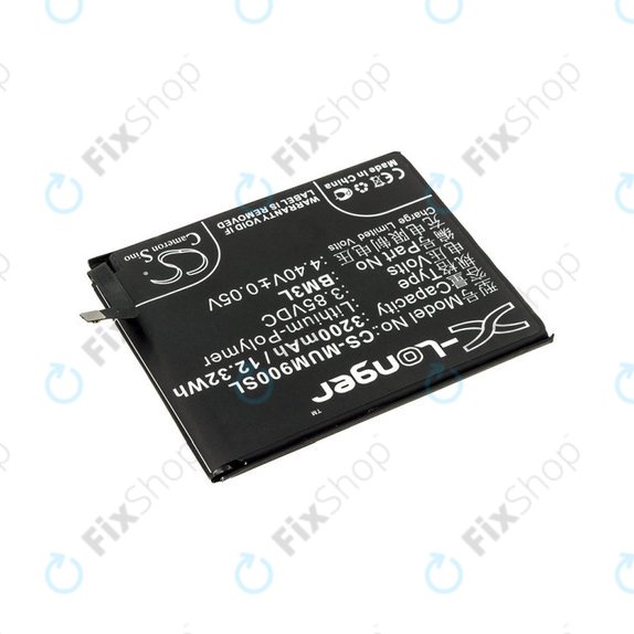 Baterija za  Xiaomi Mi 9, 3200mAh, Li-Pol, 3.85 V, BM3L, HQ