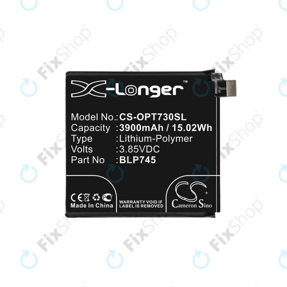 OnePlus 7T Pro - Baterija BLP745 3900mAh HQ