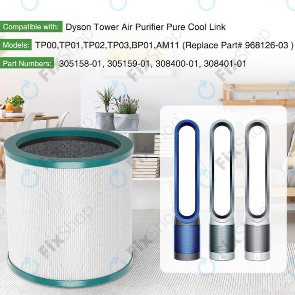 Dyson Purifier Cool-series, Pure Cool-series - HEPA filter (Aktivni ugljen)