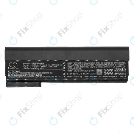 Baterija za HP ProBook 640 G1, 650 G1, 655 G1, 645 G1, 8400mAh, Li-Ion, 10.8V, CA06XL, HQ