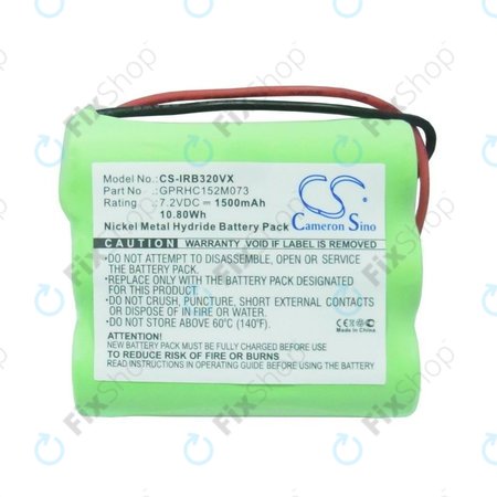iRobot Braava 320, 321 - Baterija GPRHC152M073, 4408927 1500mAh HQ