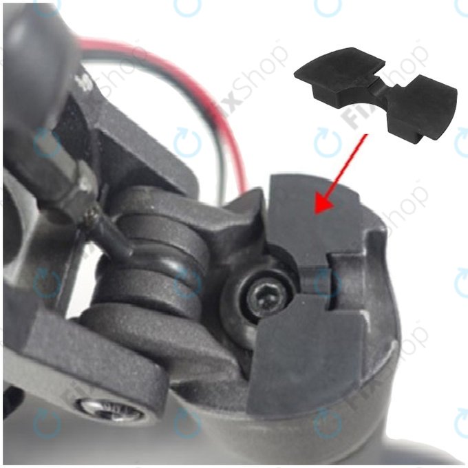 Xiaomi Mi Electric Scooter 1S, 2 M365, Essential, Pro, Pro 2 - Prigušivači vibracija (Black) - 3 kom.