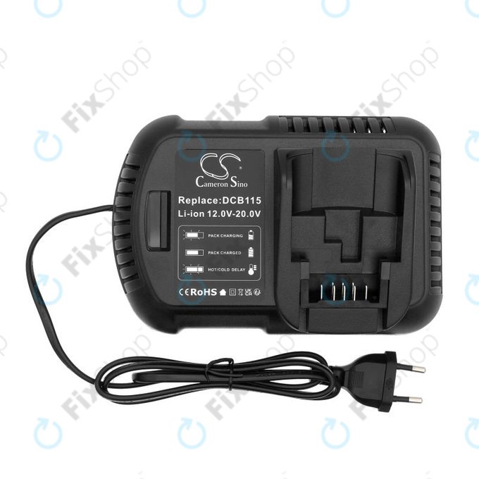 Punjač za DeWalt 12-20V, DCB115, HQ