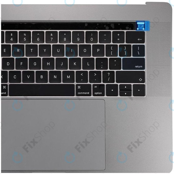 Apple MacBook Pro 15" A1707 (kasno 2016. - Sredina 2017.) - Gornji okvir tipkovnice + američka tipkovnica + mikrofon + trackpad + zvučnici (Space Gray)