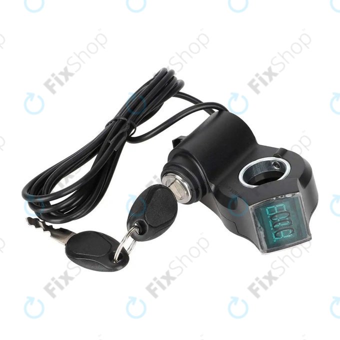 Kugoo Kirin M4, M4 Pro, Speedual, Zero 8X, 10X, MiniWalker, T10-DDM - Prekidač Paljenja s Voltmetrom