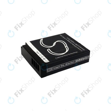 Baterija za Panasonic Lumix DMC, 600mAh, Li-Ion, 7.2V, DMW-BLH7, HQ