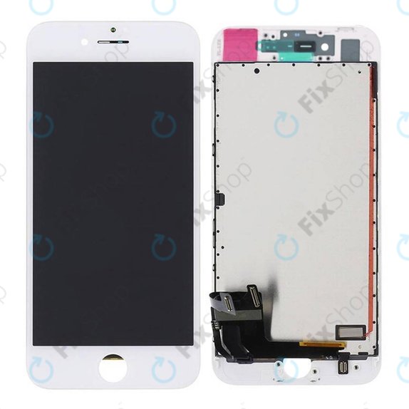 Apple iPhone 8, SE (2020), SE (2022) - LCD zaslon + zaslon osjetljiv na dodir + okvir (White) TFT