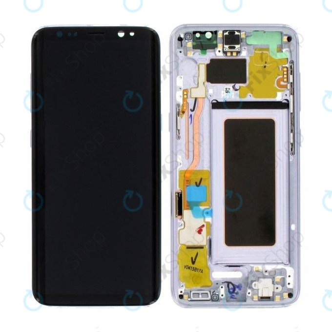 Samsung Galaxy S8 G950F - LCD zaslon + zaslon osjetljiv na dodir + okvir (bordo crvena) - GH97-20457C, GH97-20473C, GH97-20458C, GH97-20629C originalni servisni paket