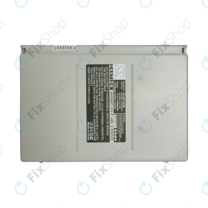 Apple MacBook Pro 17 A1151 (EMC 2102) - Baterija A1189, MA458 6600mAh HQ