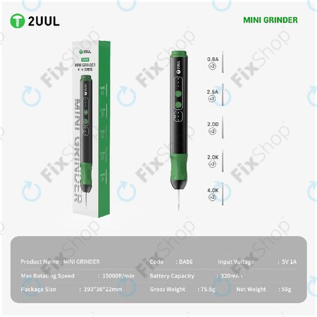 Mini precizna brusilica, 2UUL DA86