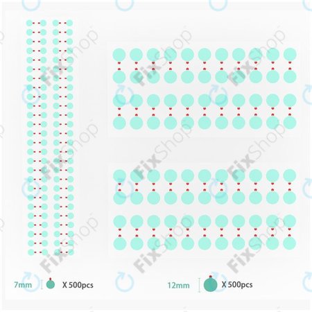2UUL zaštitna naljepnica za telefonsku kameru (1000 komada)