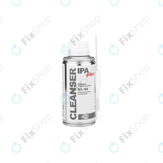 Sredstvo za čišćenje IPA Plus - Sprej za čišćenje s četkom - Izopropanol 100% (150 ml)