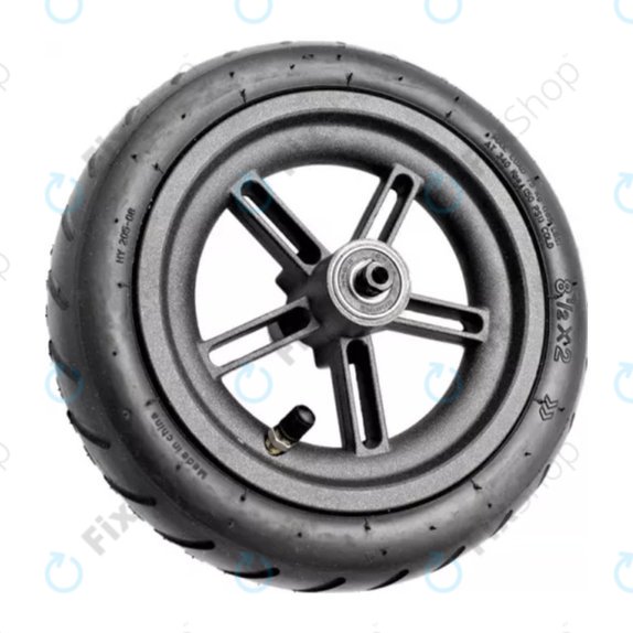 Xiaomi Mi Electric Scooter 1S, 2 M365, Essential - Kompletan stražnji kotač (Black) - C002550001900, C002550003500 Genuine Service Pack