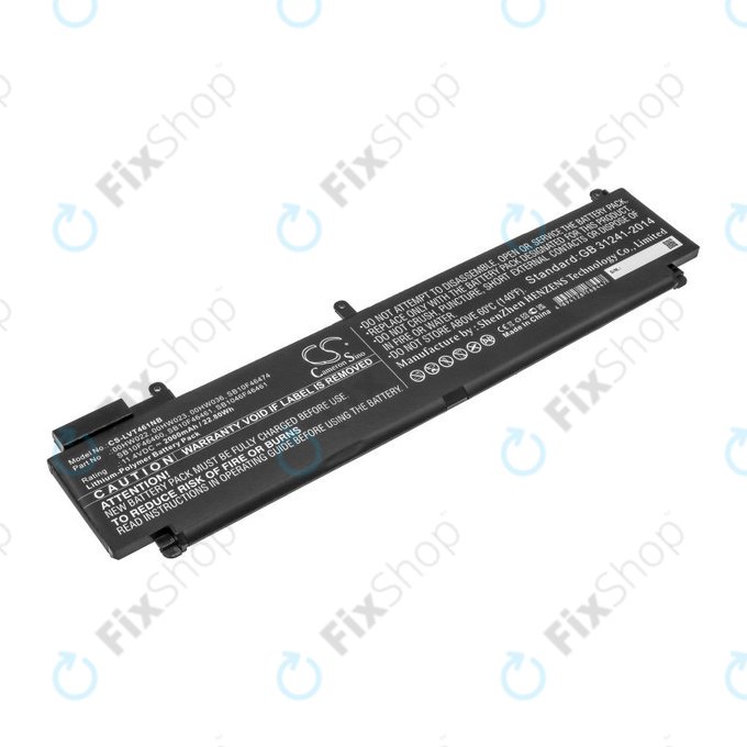 Baterija za Lenovo ThinkPad T460s, T470s, 2000mAh, Li-Pol, 11.4V, 00HW022, HQ