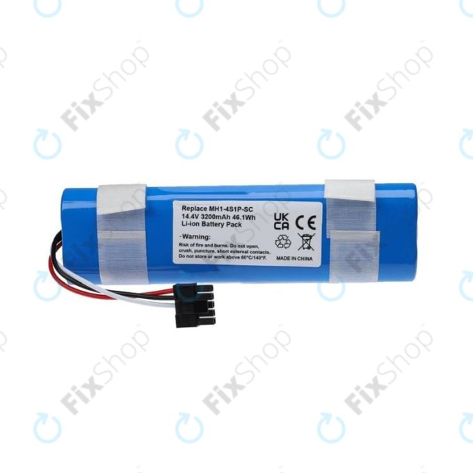 Xiaomi Mi Robot Vacuum Mop Pro (P), 2 (Mijia 2C), Viomi V2 Pro, Proscenic LDS M7 - Baterija STYJ02YM, MH1-4S1P-SC Li-Ion 3400mAh