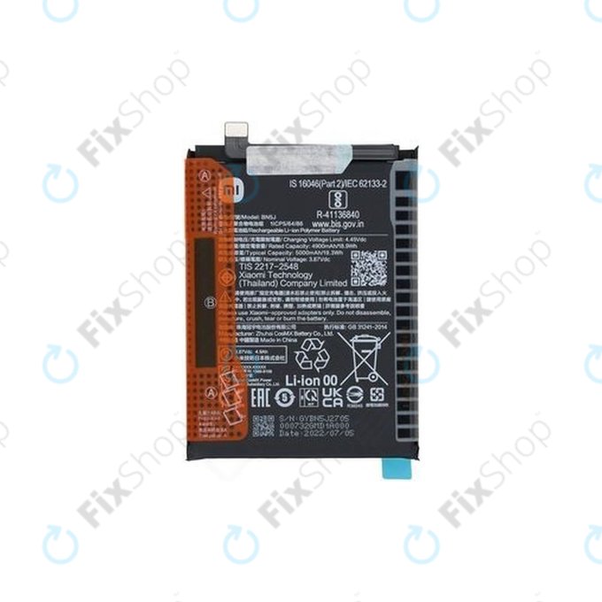 Xiaomi Poco X5 - Baterija BN5J 5000mAh - 46020000F41Y Genuine Service Pack