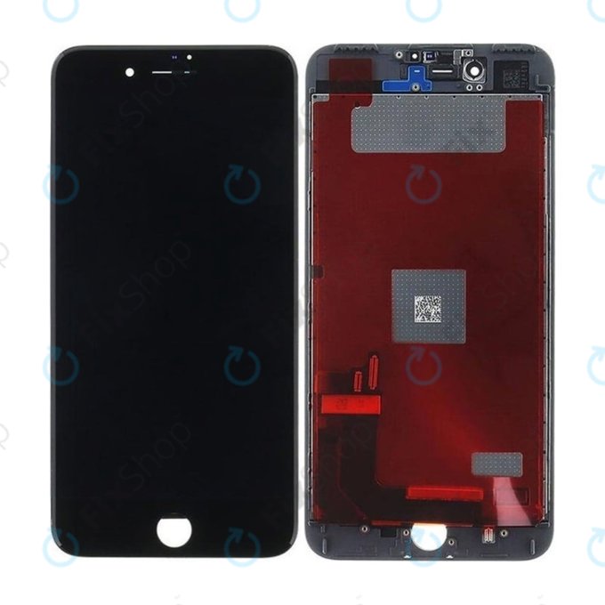 Apple iPhone 7 Plus - LCD zaslon + zaslon osjetljiv na dodir + okvir (crni) In-Cell FixPremium