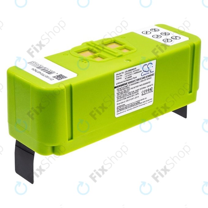 iRobot Roomba 600, 800, 900-series - Baterija 4502233, 4374392 2130LI Li-Ion 14.4V 4000mAh HQ