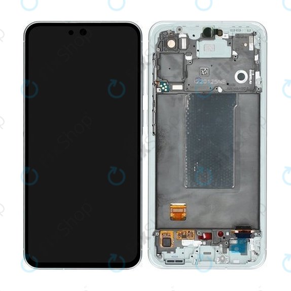 Samsung Galaxy A56 A566E - LCD zaslon + zaslon osjetljiv na dodir + okvir (Awesome Lightgray) - GH82-36829B Genuine Service Pack