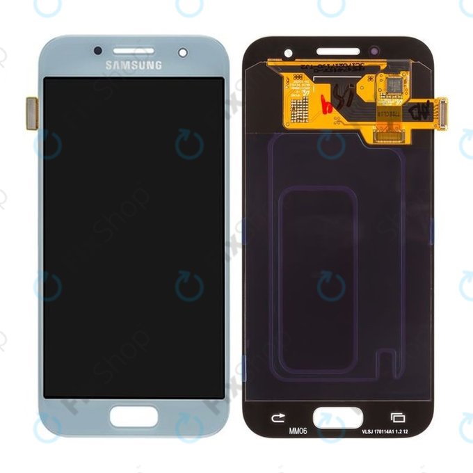 Samsung Galaxy A3 A320F (2017) - LCD zaslon + zaslon osjetljiv na dodir (plava magla) - GH97-19732C, GH97-19753C Originalni servisni paket